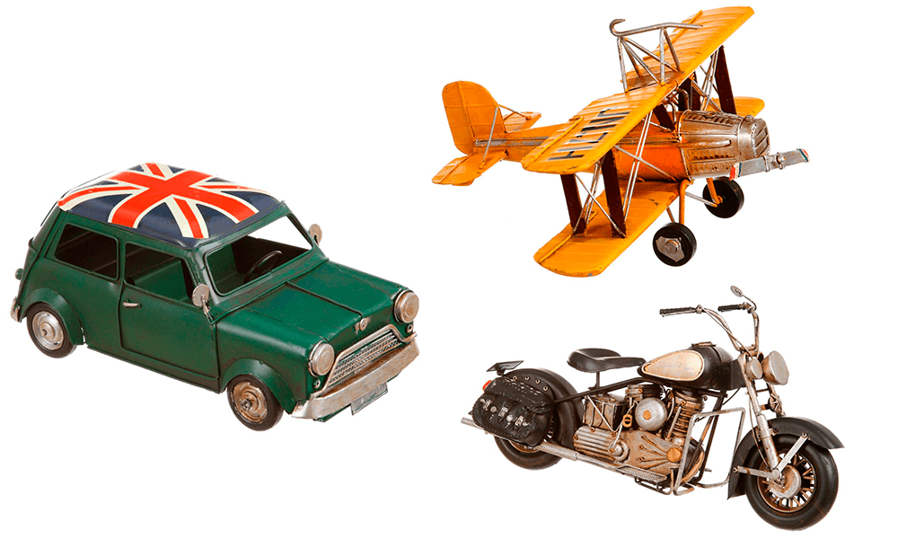 Figuras decorativas vintage Conforama