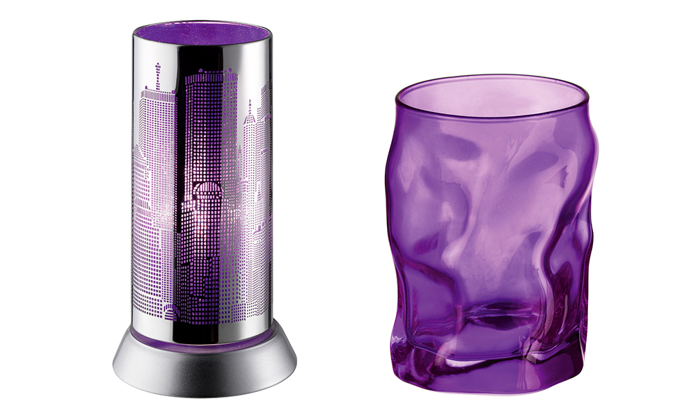 Elementos decoración en color Ultra Violet en Conforama