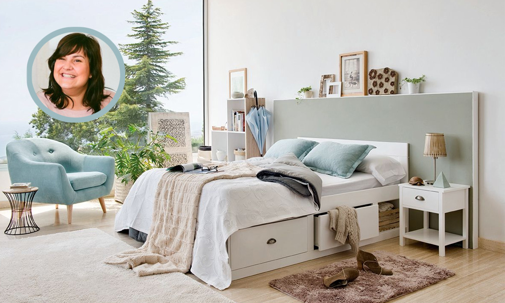 habitacion estilo nordico