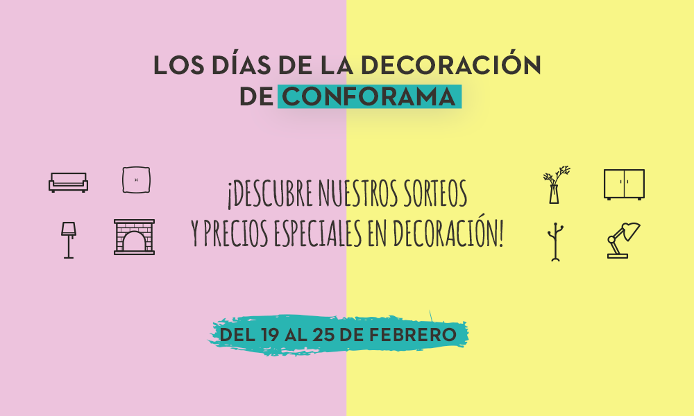 Días de la Decoración de Conforama