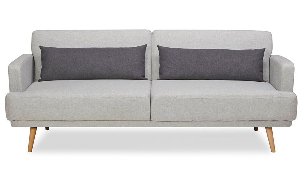 Sofá cama 3 plazas tela NUKA Sofá cama 3 plazas tela NUKA