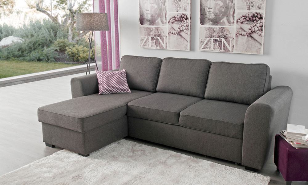 Chaise longue reversible con cama ASTON Chaise longue reversible con cama ASTON