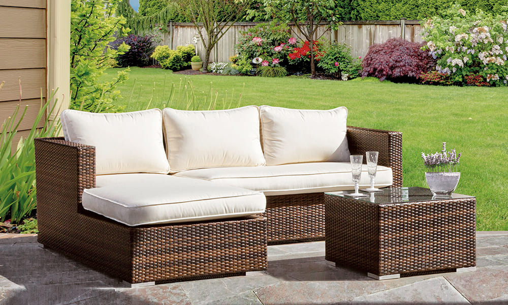 Ideas terraza pequeña: conjuntos de sofá y mesa ideas para una terraza pequeña