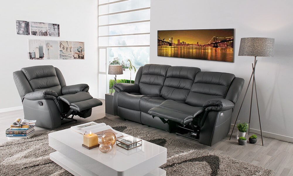 Un sofá relax con motor es la opción perfecta para relajarte en tu salón Sofá salón