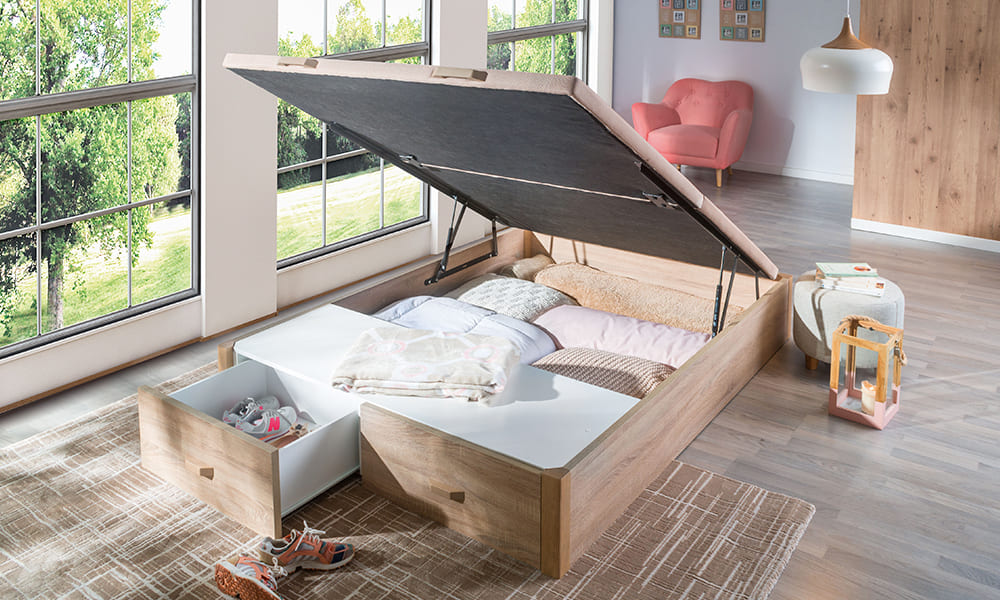 Hacer ejercicio para dormir bien Canape Woodbox en Conforama Hacer ejercicio para dormir bien Canape Woodbox en Conforama