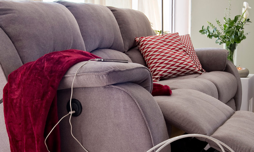 Sofá relax eléctrico BOSTON Conforama