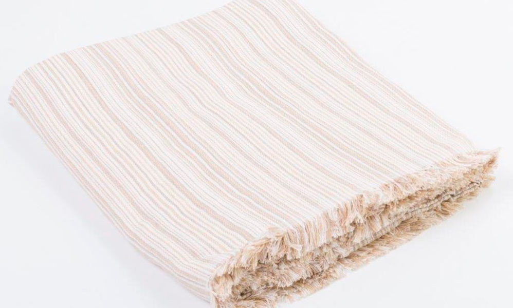 Textiles Colcha plaid multiusos RAYAS Conforama