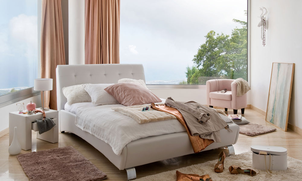 Dormitorio MILANO toques románticos Conforama Dormitorio MILANO toques románticos Conforama