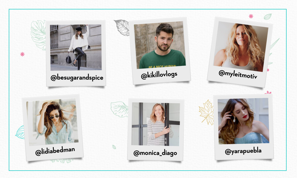 Influencers que han confirmado asistencia a la presentación de la nueva colección Conforama Influencers que han confirmado asistencia a la presentación de la nueva colección Conforama
