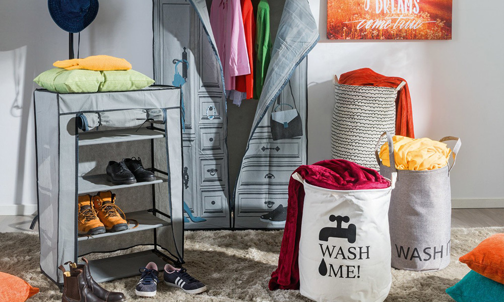 Surtido cesto para la ropa WASH IT de Conforama Surtido cesto para la ropa WASH IT de Conforama