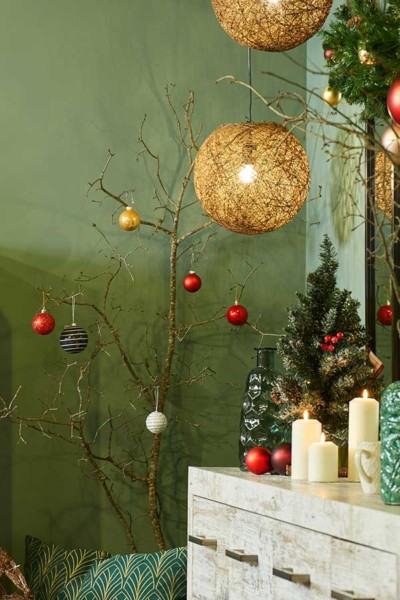 Recursos naturales en la decoración de Navidad Conforama Recursos naturales en la decoración de Navidad Conforama