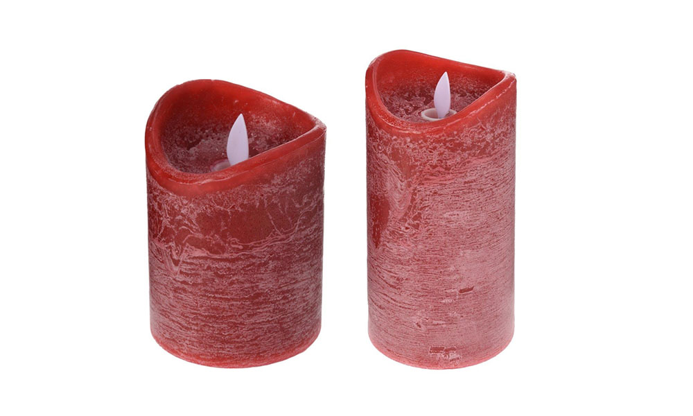 Velas LED para la decoración del dormitorio en San Valentín Velas LED para la decoración del dormitorio en San Valentín