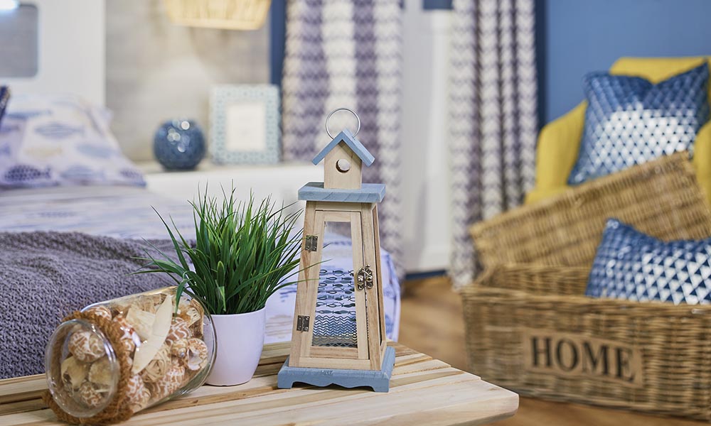 Pequeños elementos de decoración de la tendencia Seaside Pequeños elementos de decoración de la tendencia Seaside