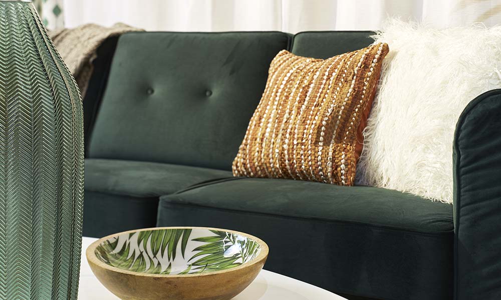 Centro de mesa JUNGLE con print tropical
