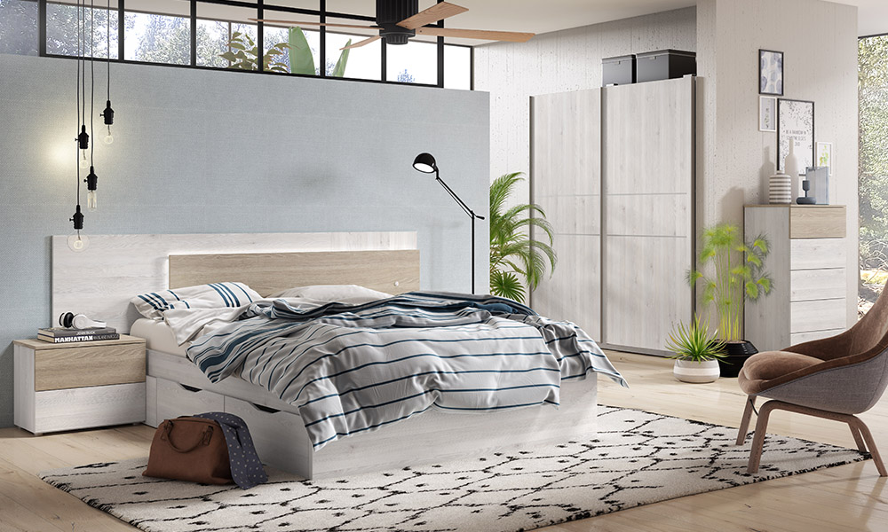 Dormitorio MÓNACO Conforama