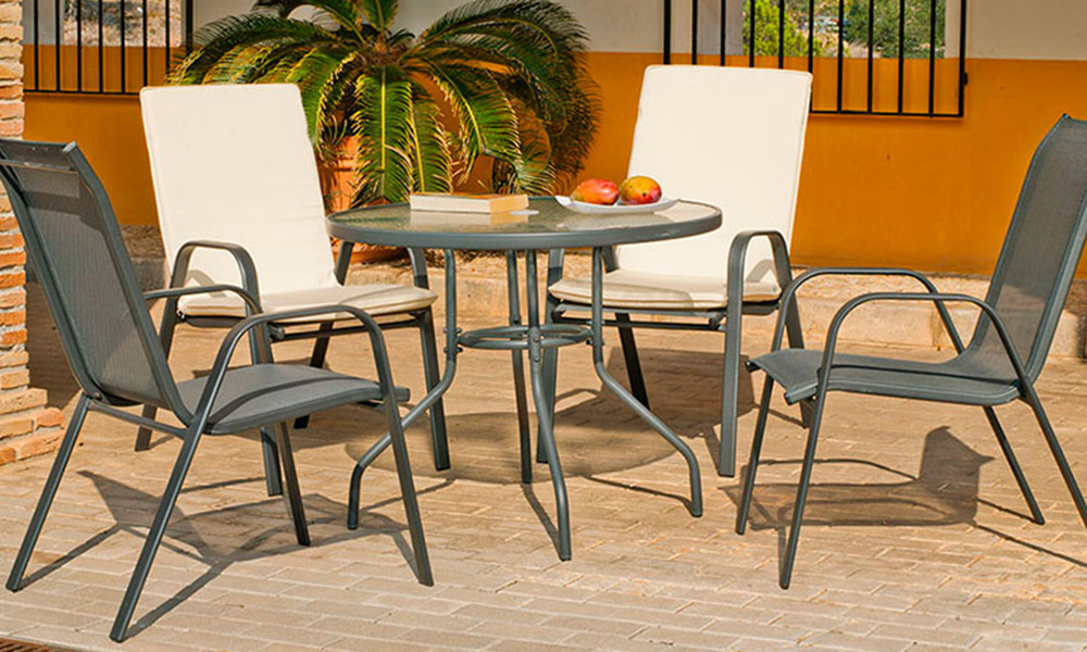 Sillas y mesas de terraza BALOS de Conforama