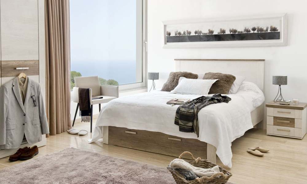 Cama VERONA de Conforama Cama VERONA de Conforama con cajones. Cómo organizar la casa