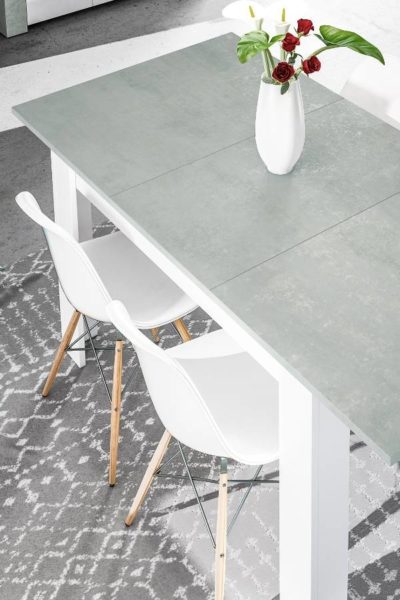La mesa extensible LINE es ideal para crear un ambiente relajante también en el comedor espacio zen Diseña un espacio zen en el comedor
