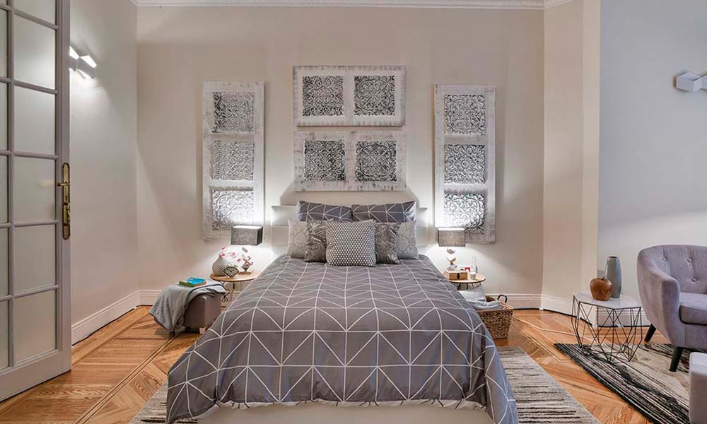 ¿Imaginas llevar a tu casa a medio hacer y descubrir este impresionante dormitorio? formas originales de dar un regalo