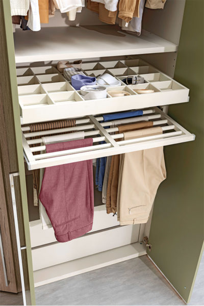 como organizar un armario de ropa
