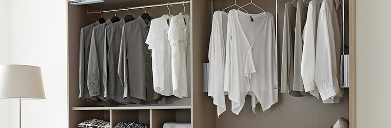 como organizar un armario de ropa