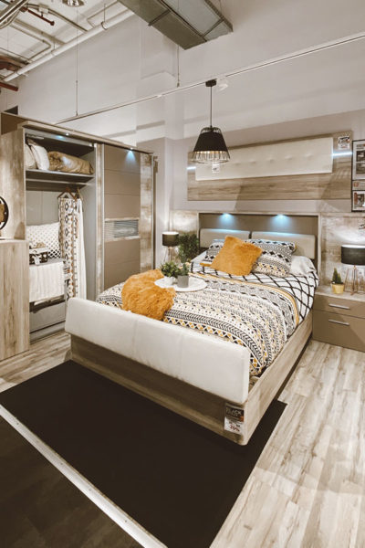 Dormitorio HOLLYWOOD, moderno a la vez que rústico dormitorio matrimonio madera
