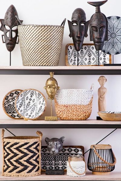 Las figuras étnicas son objetos de decoración originales que quedan bien en cualquier rincón objetos decoración originales