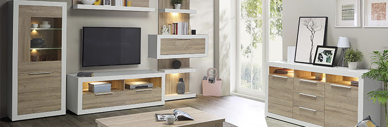 combinar muebles de distintas maderas