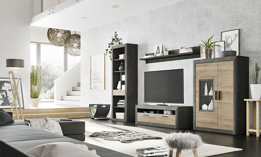 El salón DIMARO tiene un diseño minimalista que transmite elegancia y armonía. reformar casa antigua