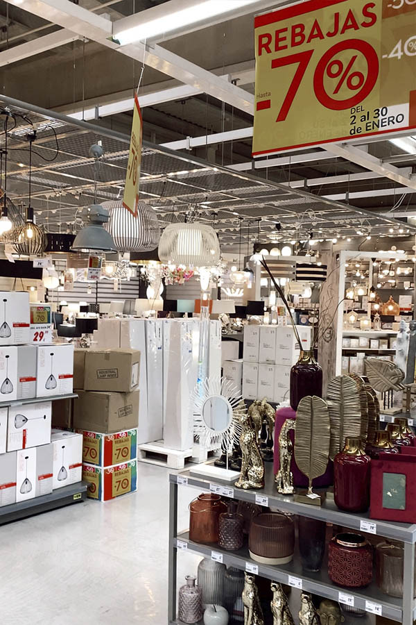 Descubre los descuentos de hasta el 70% en decoración, iluminación y textil rebajas de conforama