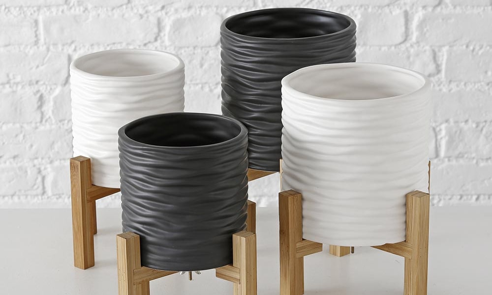 Surtido maceta IVER (disponible en 2 colores) wabi sabi decoracion