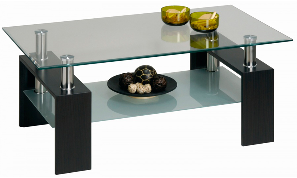 Modernidad y elegancia es lo que encuentras en la mesa de centro CYBER, con estructura de madera aglomerada. mesas de centro originales y baratas
