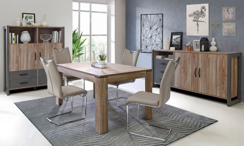 combinar muebles de distintos colores