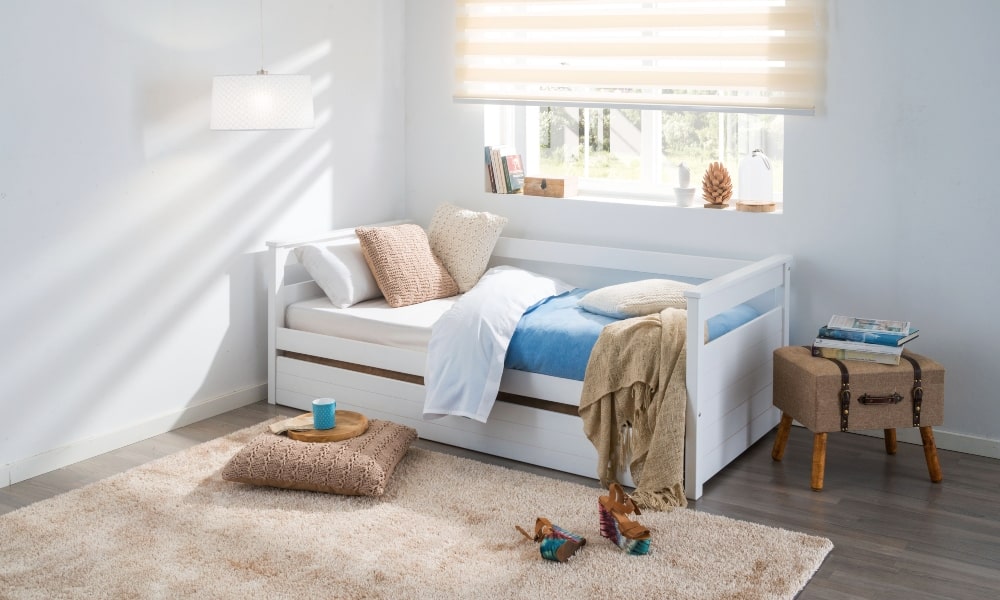 como lavar almohadas infantiles dormitorio cama nido