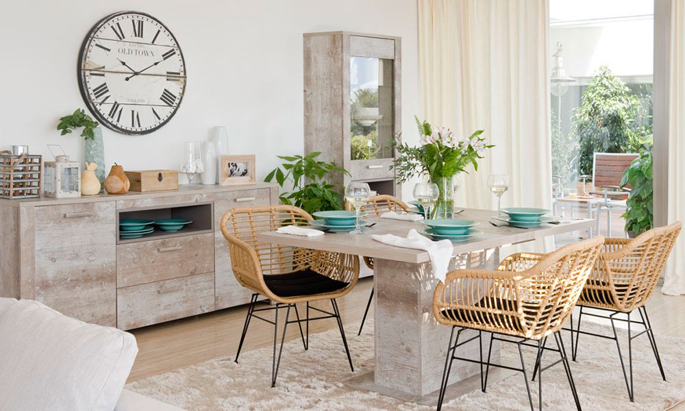 decorar un salón alargado