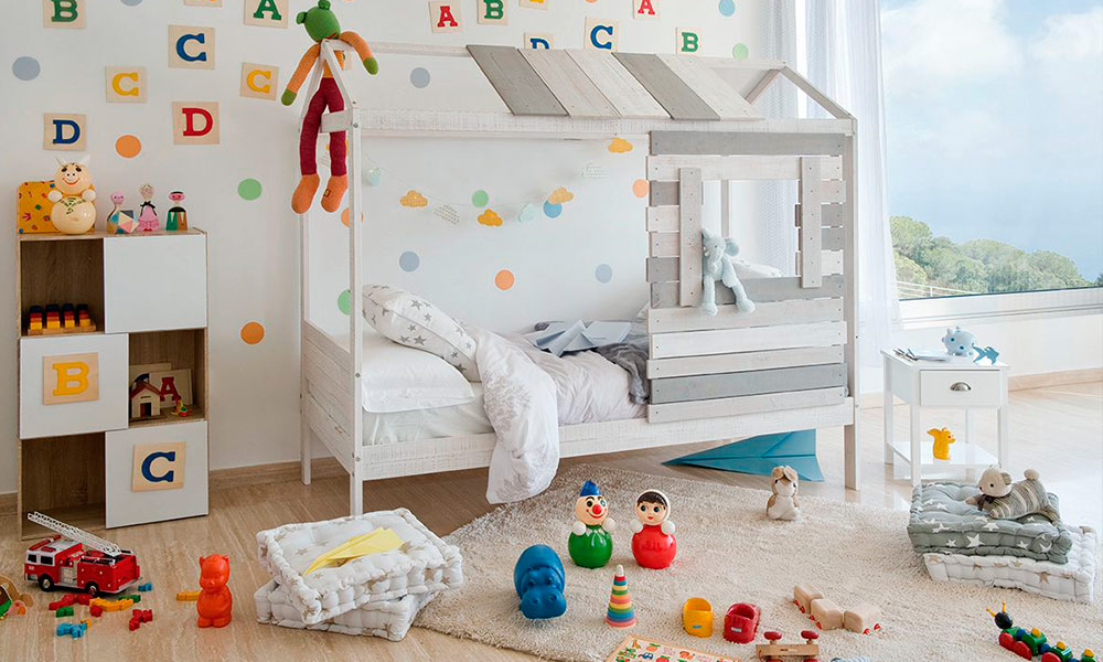 Si quieres que el ambiente en la habitación sea tranquilo y transmita paz, piensa muy bien los colores con los que la vas a decorar. habitaciones montessori
