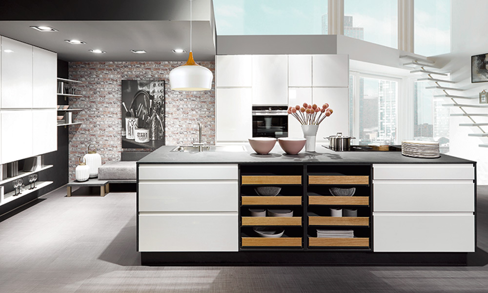 Cocina premium BOLERO - Conforama cocina con papel pintado