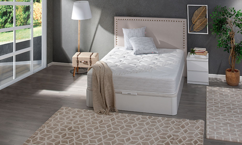 Cama individual: 80, 90, 105, 110 medidas de cama