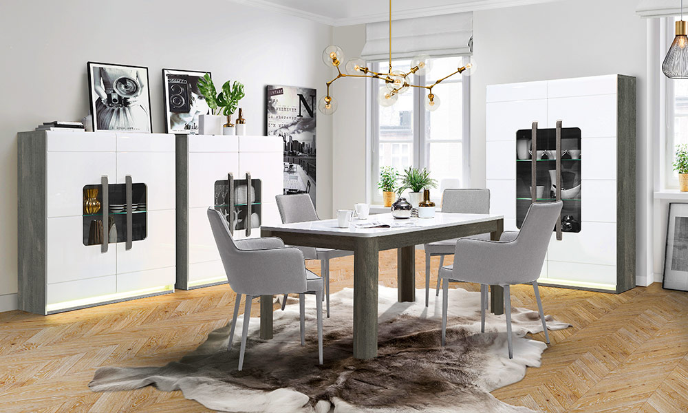 Pintar de blanco los muebles de salón siempre queda bien. Si no quieres arriesgar, puedes pintar alguna otra pieza más pequeña y comprar muebles nuevos para el resto del espacio ideas para pintar muebles de salon