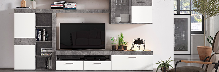 ideas para pintar muebles de salon