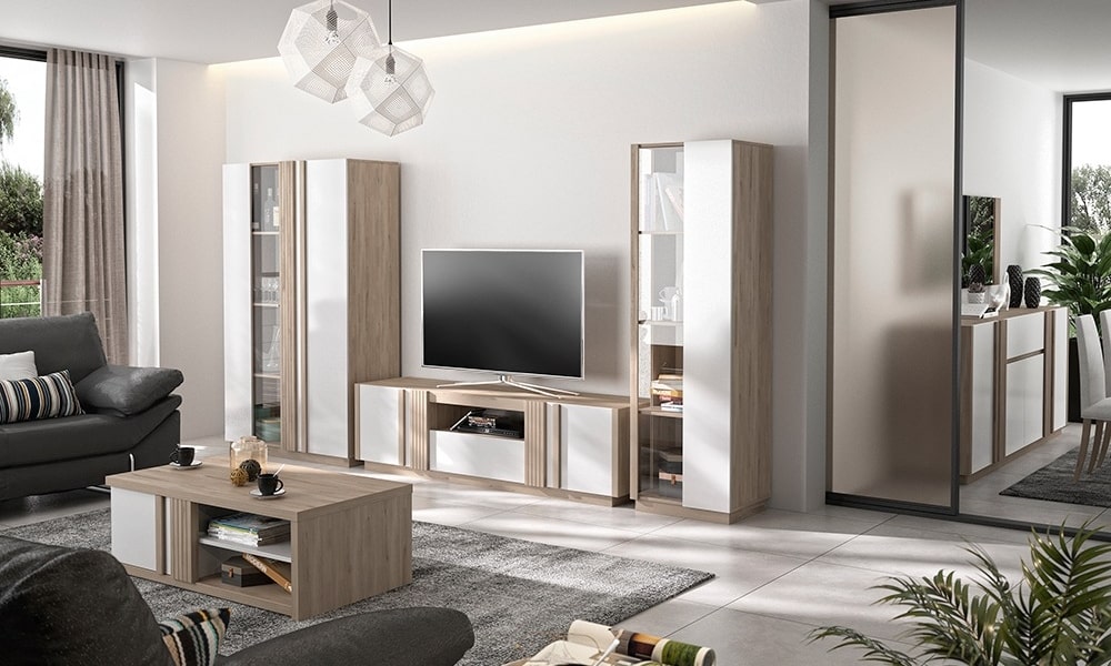 decorar salon rectangular estrecho