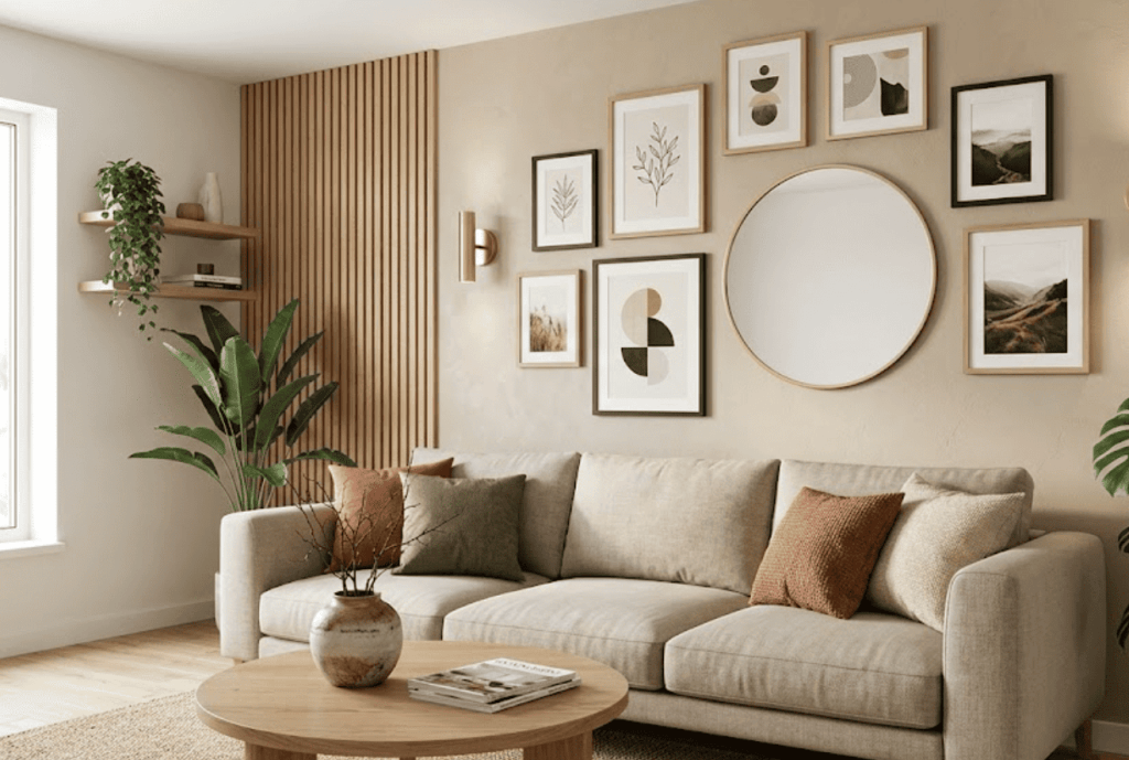 Últimas tendencias en decoración de paredes y paredes de salón